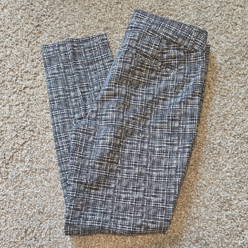 Willi Smith Monochrome Patterned Pants - Size 4
